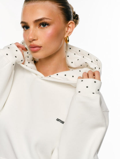 POLKA DOT HOODIE