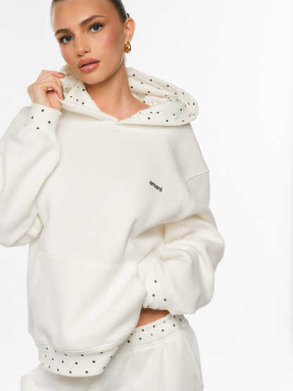 POLKA DOT HOODIE