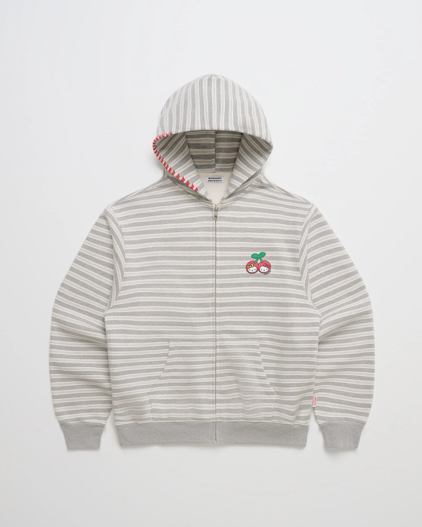 Cherries Stripe Zip Up