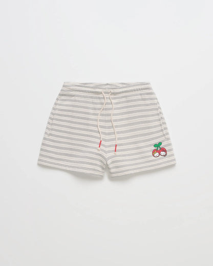 Cherries Stripe Shorts